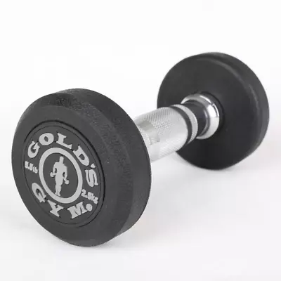 Gold's Gym 2.5kg Rubber Dumbbell Pair • $20.90