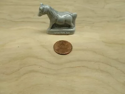 Red Rose Tea Mini 1  Figurine Wade England Gray Horse Pony  • $7.86