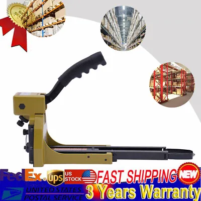 Manual Carton Box Closing Stapler Nailer 1-3/8  Crown Sealer Closer & Staples • $82.65