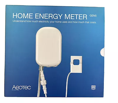 $80 • Buy Aeotec Home Energy Meter 1E,monitor Record Energy Consumption Z-Wave Battery P..