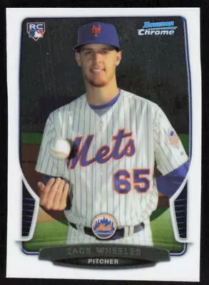 2013 Bowman Chrome Mini  #329 Zack Wheeler  RC • $1.47