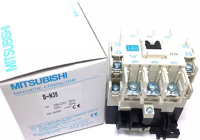 MITSUBISHI Contactor S-N35 SN35 AC220V-AC240V Original New In Box Ship • $56.40