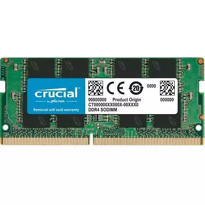 Crucial 8GB RAM CT8G4SFRA32A 3200MHz CL22 DDR4 Laptop RAM Memory • $45