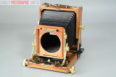 Wista DX Cherry Wood 4x5 Field Large Format Camera. Graded: EXC+ [#11290] • £649.95