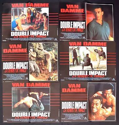 Fotobusta Double Impact The Vendetta Final Jean Claude Van Damme F155 • £53.45