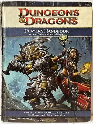 D&d Core Rulebook Ser.: Player's Handbook : Roleplaying Game Core Rules HC • $9.99