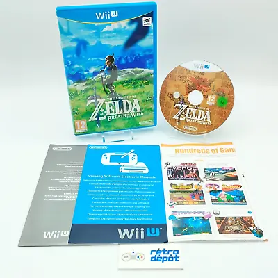 The Legend Of Zelda Breath Of The Wild / Nintendo Wii U/ Pal / Fr • $81.39