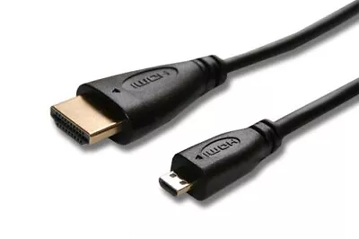 Cable HDMI A <-> HDMI D Micro 5.0 Meter For Acer Iconia Tab A700 • £15.60