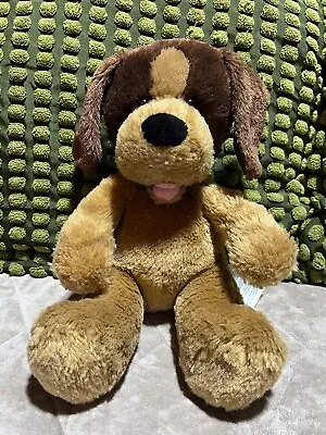 Build A Bear Brown Puppy Dog Soft Plush Toy 14” • £12