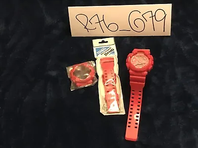 Ga-110b-4 Casio G-shock Glossy Hyper Pink & Brand New Band & Bezel Set • $399