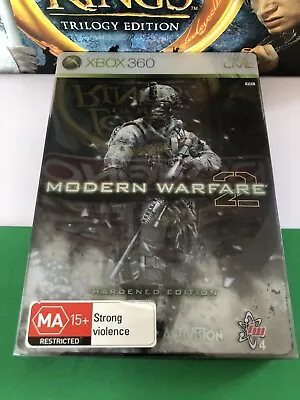 Call Of Duty Modern Warfare 2: Hardened Edition - Xbox 360 - Artbook / Steelbook • $20