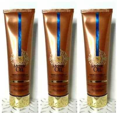 3 Loreal Mythic Oil HIGH CONCENTRATION ARGAN With Almond Oil 5 Oz Each (202) • $71.99