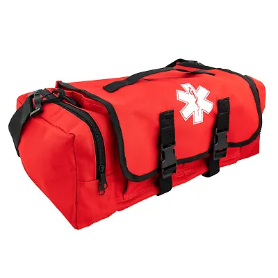 LINE2design First Aid Bag - Medical Supplies Trauma First Responder Bag - Red • $21.99