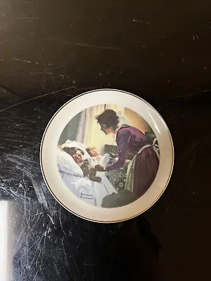 Classic. Norman Rockwell “Mother’s Love”  Plate. Collectable. Vintage6 1/2 “. • $5