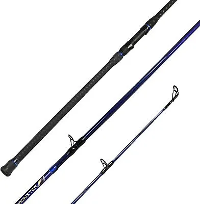 Surf Travel Rod Spinning Casting Carbon Fiber Medium Heavy Action Fishing Pole • $100.17