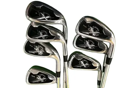 Callaway X20 Tour Iron Set 6pcs 4-9+PW  Flex Uniflex Memphis 10 DB RH Japan Good • $190