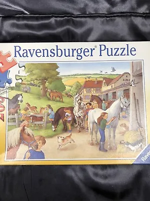 Ravensburger Puzzle At The Stables 200 Pieces 42 X 297cm • $12.36