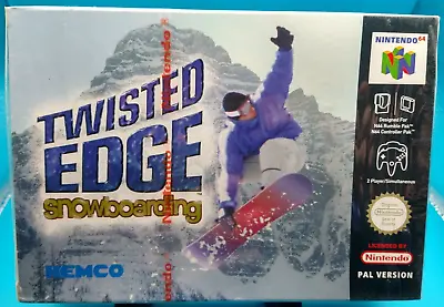 Twisted Edge Snowboarding - Nintendo N64 - New Factory Sealed UK PAL • £179.99