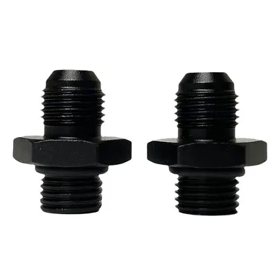 2 Pcs AN6 6AN Straight Male Flare To M14X1.5 Metric Fitting Adapter Aluminum • $9.99