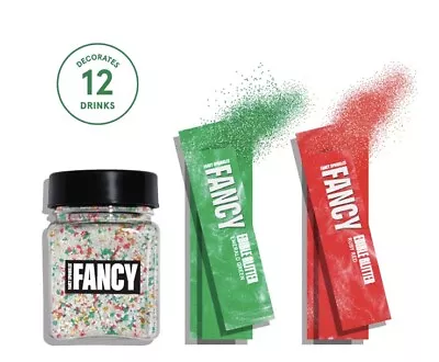 FANCY SPRINKLES Jingle Juice Edible Glitter Cocktail Decorating Kit -New No Box • £16.05
