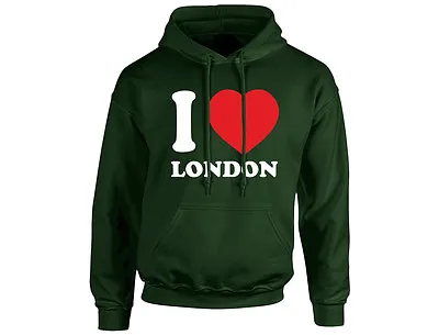 I Love London Unisex Hoodie (8 Colours)  • $25.73