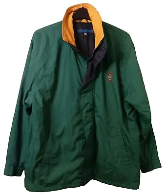 Vintage Conquest Men's Albert Dock Sailing Club90s Prep Sport Windbreaker Jacket • £19.45