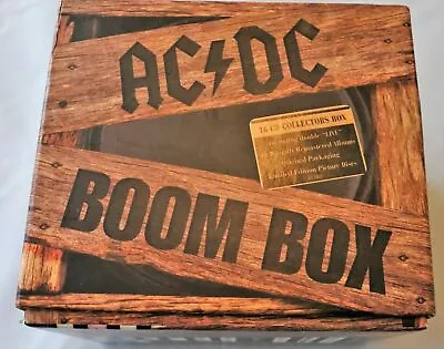 Ac/dc Boom Box 16 × Picture Cd Box Set Compilation Ltd. Ed 1995 Emi /albert Nm • £366.82