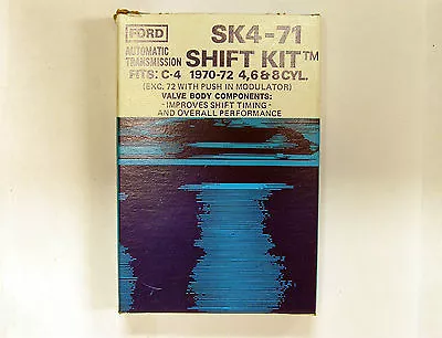 1970-1972 Ford C4 Automatic Transmission Shift Kit • $24