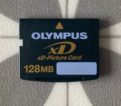 Genuine Olympus 128MB XD Picture Card Memory Card For Olympus FujiFilm • £17.50