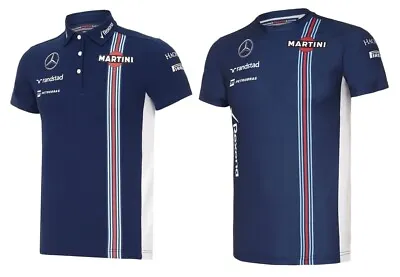 £12 • Buy POLO & T-SHIRT Ladies Williams Martini F1 Formula One 1 NEW! Mercedes Navy