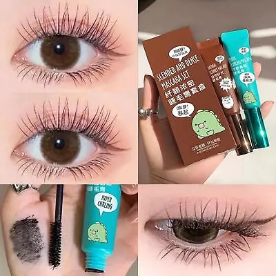 4D Silk Fiber Waterproof Mascara For Eyelash Extension Black Thick Browm T2Q8 • $5.72