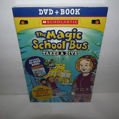 The Magic School Bus Takes A Dive DVD + Book Brand New & Sealed • $7.99