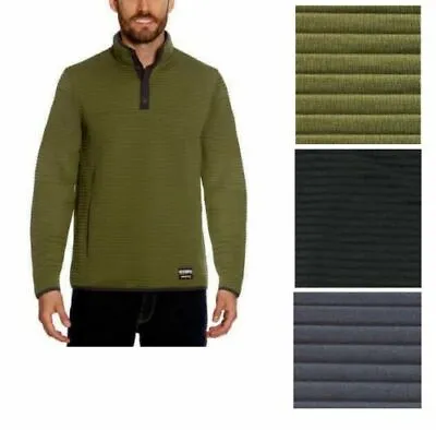 Gerry Men’s Ottoman ¼ Snap Front Pullover • $15.99