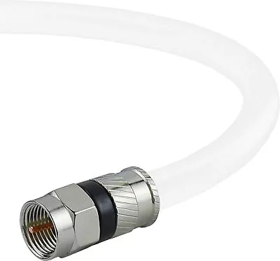 Mediabridge™ Coaxial Cable (50 Feet) With F-Male Connectors - Ultra Series - • $21.59