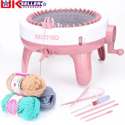 £39.60 • Buy 40 Needles Knitting Machine Round Hand Weaving Loom For DIY Scarf Hat Kids Toy