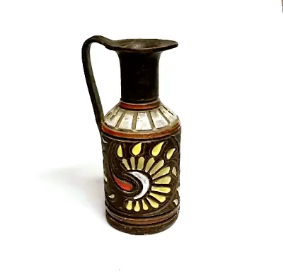 Vintage Italian Art Pottery Vase With Handle • $70