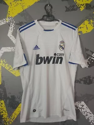 Ozil Real Madrid Home Football 2010-2011 Jersey Adidas Camiseta Mens  SizeM Ig93 • $169.99