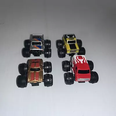 Vintage Galoob Micro Machines Monster Trucks LOT Of 4 - USED • $14.57