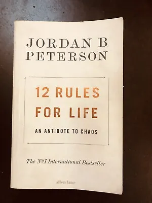 $9 • Buy 12 Rules For Life: An Antidote To Chaos By Jordan B. Peterson (Paperback, 2019)