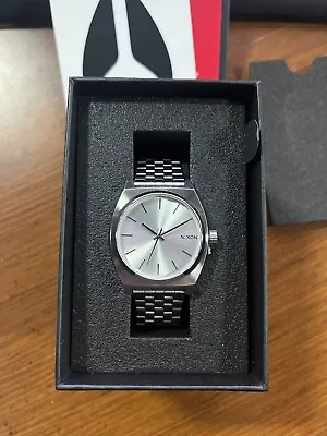 Nixon Time Teller 37mm Stainless Steel Case Stainless Steel Bracelet - A045-1920 • $90