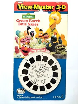 1991 SESAME STREET Green Earth Blue Skies Tyco View-Master New Old Stock 4116 • $48.16