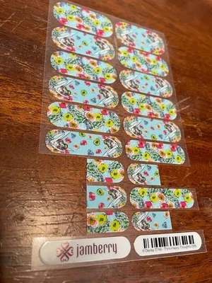 $2 • Buy Jamberry Nail Wraps - Assorted Partial Full Sheets, Partial Half Sheets, Samples