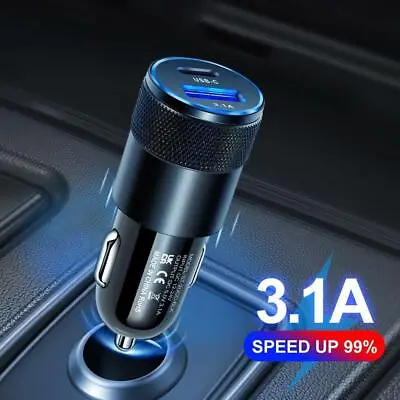 USB Fast Car Charger Type C PD Quick Charge Phone Adapter For IPhone 13 12 11 • $1.82