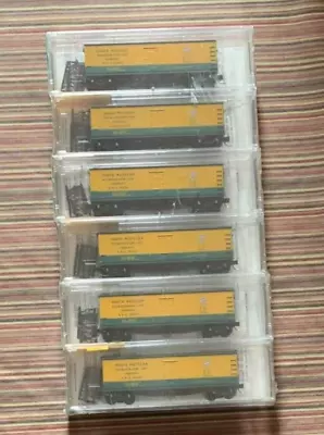 Micro Trains N Scale 49272 North Western 40' Reefer 6 Pack Car Set Sealed • $99.99