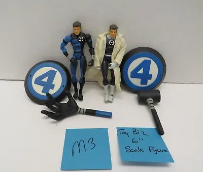 Mr. Fantastic X2 BOX SET 6  Scale MARVEL LEGENDS Fearsome Foes Loose COMPLETE M3 • $62.97