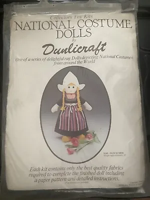 Collectors Toy Kits National Costume Dolls By Dunlicraft Dutch Miss  • £29.99