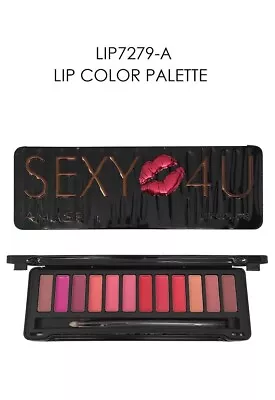 Amuse 7279A Lipstick Palette 12 Colors W/Brush • $9.99