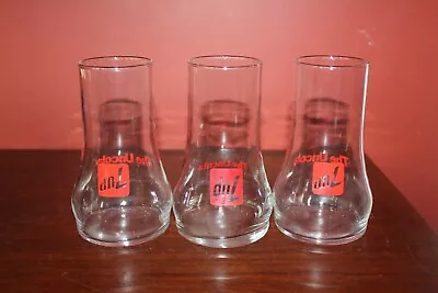 Set Of 3 Vintage 7-Up Glasses The Uncola 6  Upside Down Drinking Glasses • $12