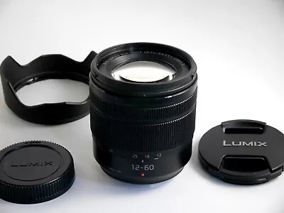 Panasonic LUMIX G Vario 12-60mm F/3.5-5.6 Asph. Power O.I.S. Zoom Lens • £70