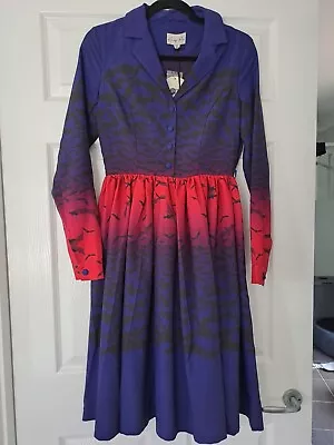 Lindy Bop Retro Vintage Style Dress Size 8 • $25